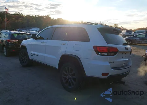2016 Jeep Grand Cherokee Limited 75Th Anniversary from USA, damaged, VIN 1C4RJFBG4GC399702